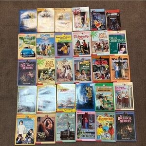 Vintage Children's Book Lot - Colorful Covers apple paperback lot of 30